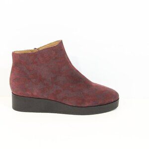 Lucky Brand Boots sz 12 Women Wedge bootie NEW Suede Waterproof Shoes Wedge heel